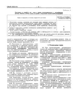 Расстояние от склада до зданий и сооружений