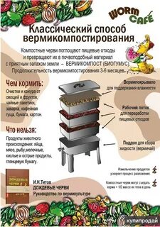 Переработка дождевых червей