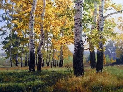 В прохладе рощи