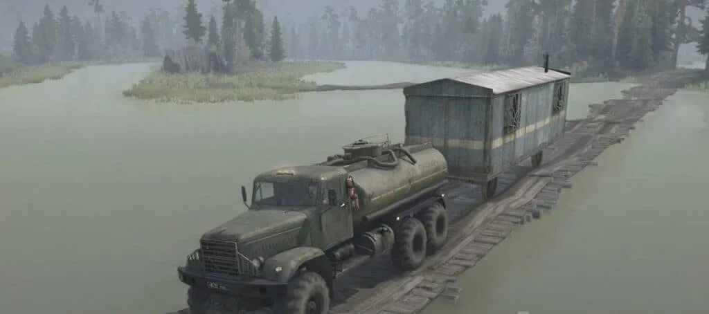 Mudrunner где сохранения. Игра spintires mudrunner 2. mudrunner переправа. mudrunner или snowrunner. mudrunner болото.
