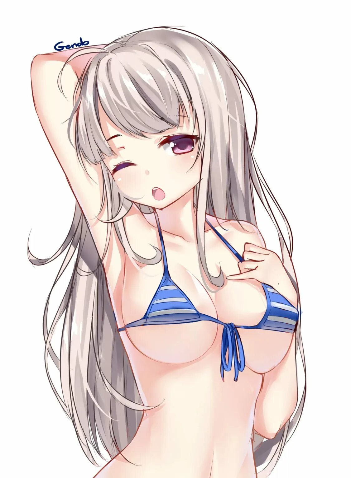 Эччи тян. Этти эччи. Аниме девушки красивые в купальниках. Тянка в красном купальнике. Аниме девушки в купальниках.