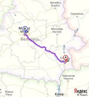 Могилев смоленск расстояние