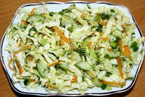 Китайская капуста салаты простые и вкусные