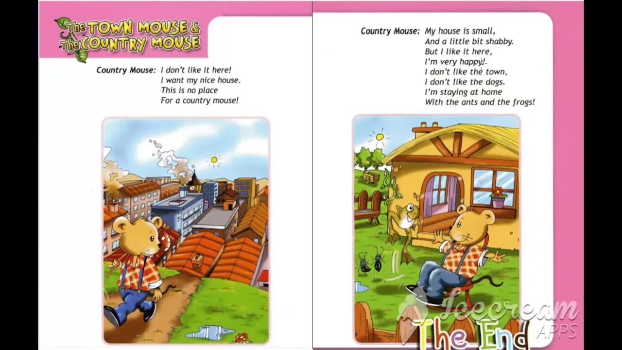 Meet town mouse. Spotlight 2 класс Town Mouse and the Country Mouse. Сказка the Town Mouse and the Country Mouse. Городская и деревенская мышь 2 класс английский язык. Сказка про городскую и деревенскую мышь.