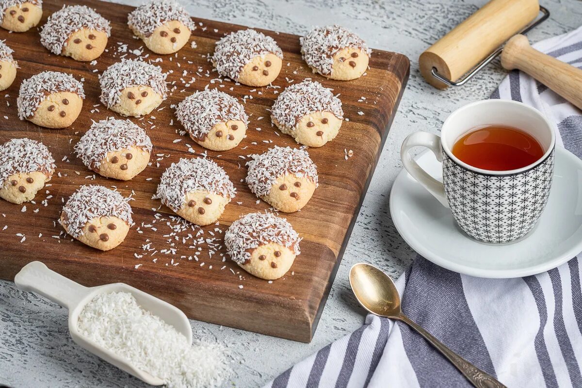 Печенье ежики рецепт eCookie.ru