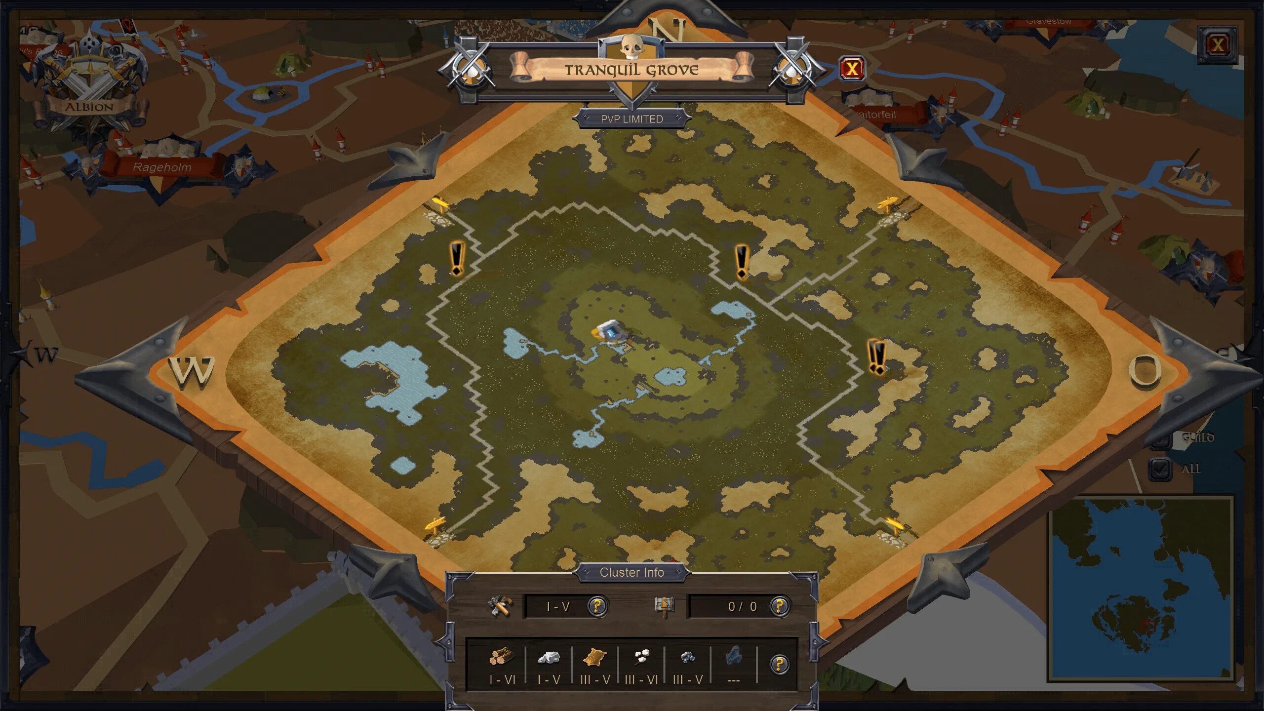 Albion map