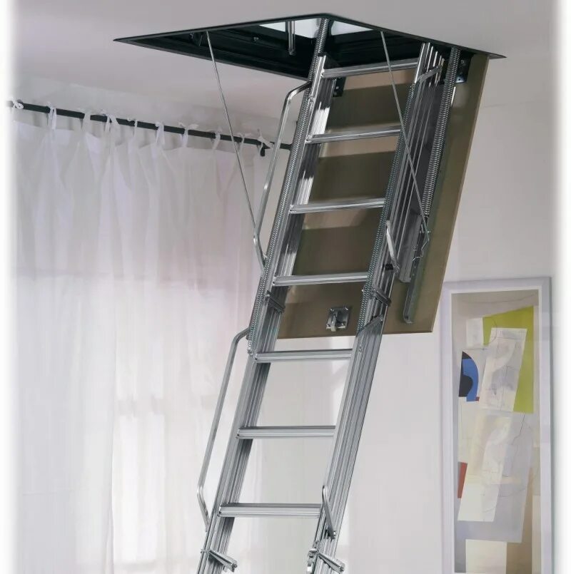 Телескопическая чердачная лестница Loft Ladder. Лестница чердачная и Reflex Delta. Чердачные лестницы противопожарные(ei45. Телескопическая лестница на чердак с люком.