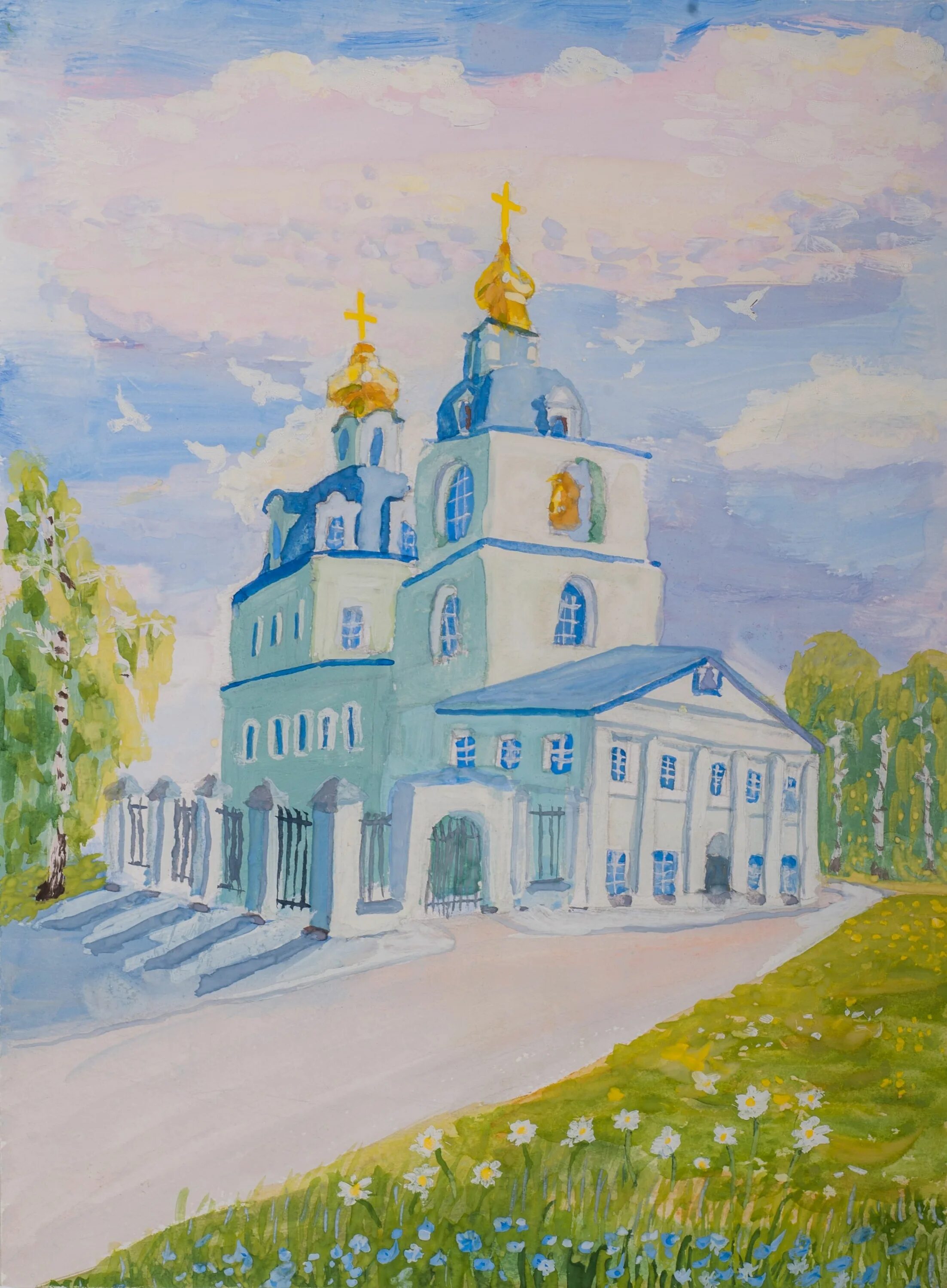 Храм рисунок. Сергиево-Казанский собор Курск. Сергиево-Казанский собор Курск рисунок. Рисуем Курск Знаменский собор. Знаменский собор рисунок Курск Курск.