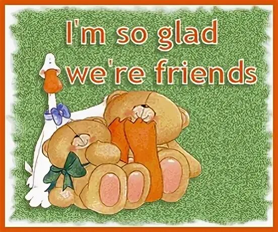 Glad to be me