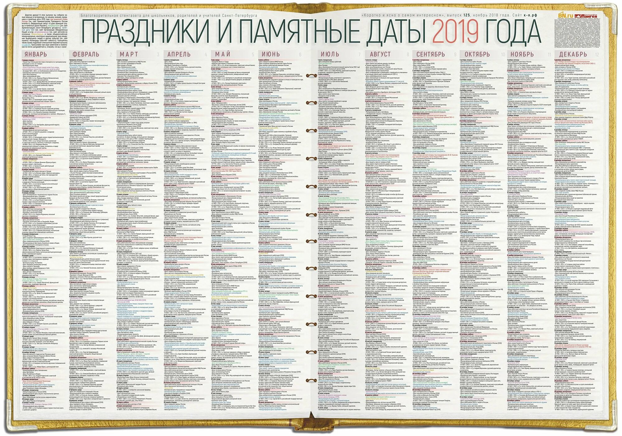 Все праздники которые есть в мире