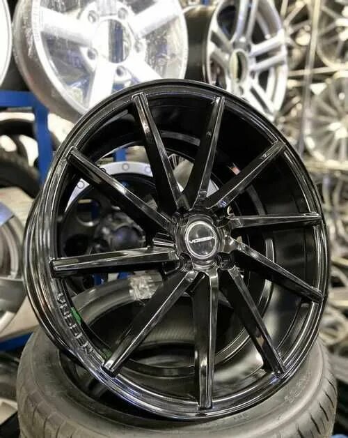 Диски vossen вертушки r17. 1 et25 gloss graphite. Диски вертушки 16 4/100. Диски вертушки 16. Диски вертушки 16.