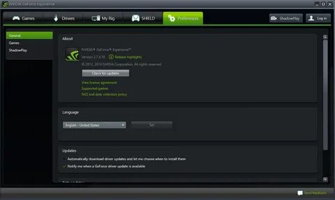 Geforce experience 2
