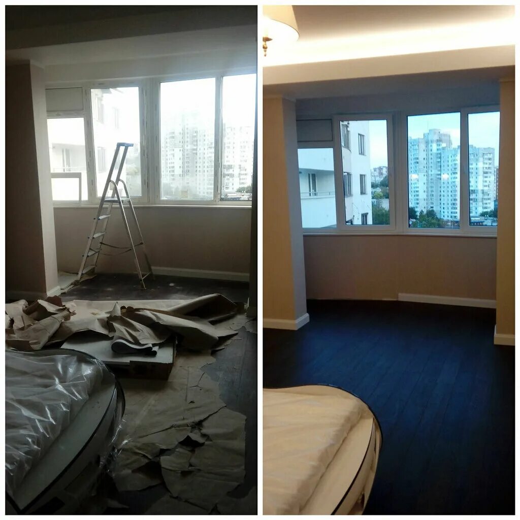 Before & After - An apartment makeover inside an old building Apartment makeover