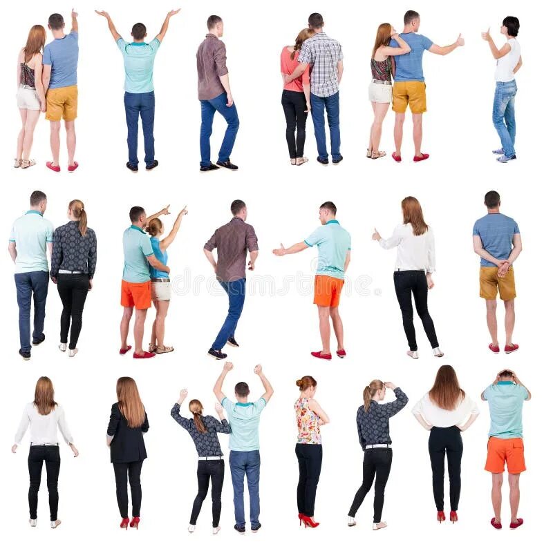 Set people up. People back view. Внешность человека. People illustration. Set people up.