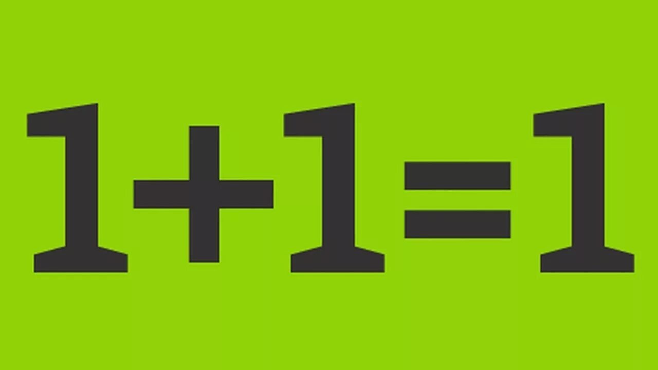 1+1=1 Картинка. Фон 1+1=3. Плюс 1. 1+1 Равно 1. 1 плюс 1 читать