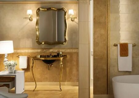 Gold ceramic