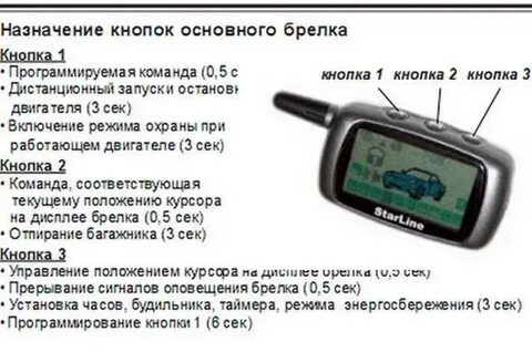 Почему брелке сигнализации