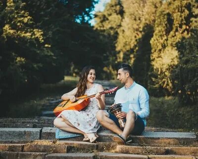 Couple play
