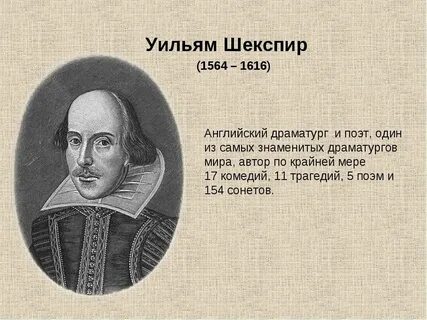 Уильям шекспир чем прославился