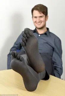 Sweaty socks feet