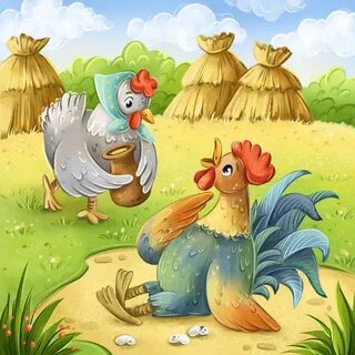 Картинка зернышко из сказки