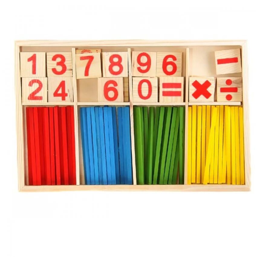 Математический набор для первоклассника деревянный. Деревянный счетный материал наборы. Деревянный счетный материал для детей. Математический набор для детского сада деревянный.