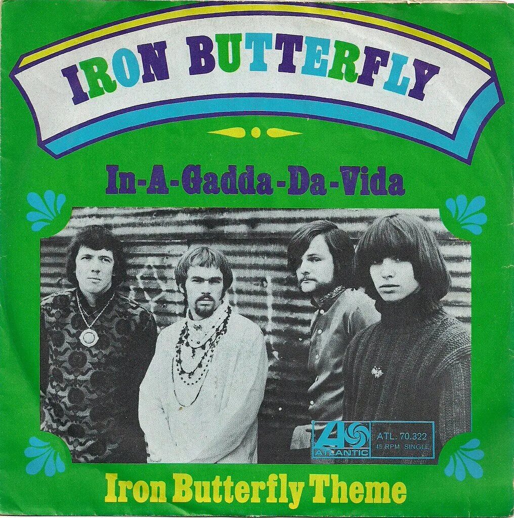 Iron Butterfly in-a-Gadda-da-vida 1968. Iron Butterfly in-a-Gadda-da-vida обложка. Айрон Баттерфляй in-a-Gadda-da-vida. Iron Butterfly обложка. In a gadda da vida