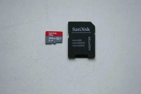 Карта памяти microsdxc 256