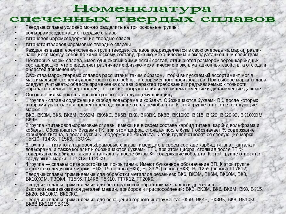 10 расшифровка стали. Твердые сплавы расшифровка марок. Расшифровка твердых сплавов. Обозначение твердого сплава. Свойства твердых сплавов.