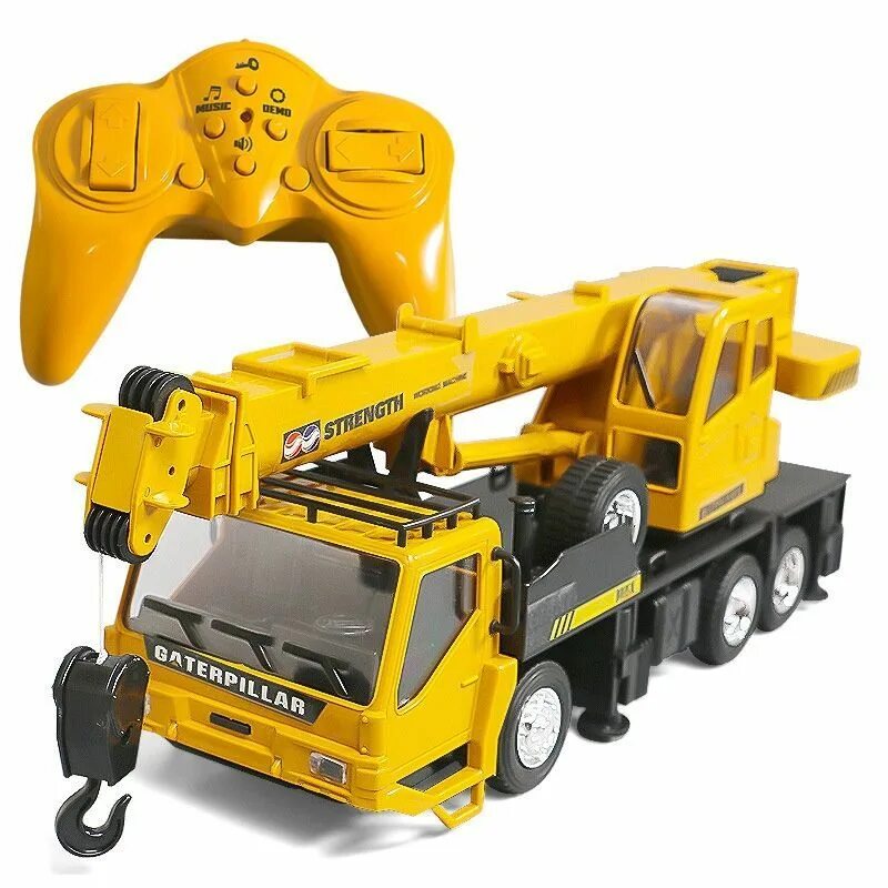 Игрушечный кран kanson. Игрушка кран подъемный радиоуправляемый.
