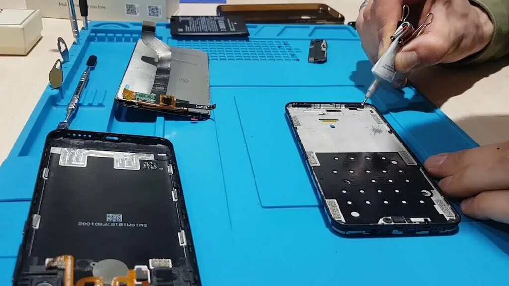 Поменять экран на xiaomi redmi