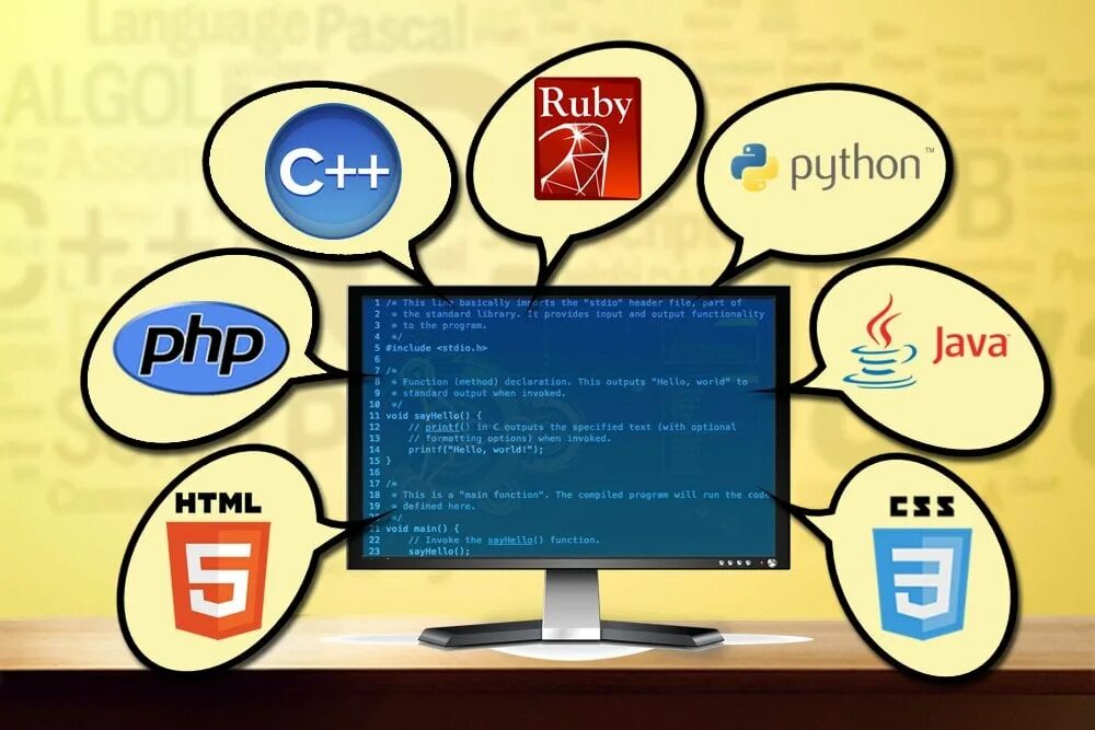 Шаблон языки программирования. Языки программирования gif. Why many Programming languages. When is the programme