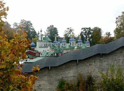 Псково печерский монастырь расстояние