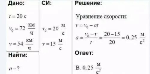 Скорость поезда за 20 с уменьшилась с 72 до 54 км/ч. Средняя скорость физика 7 класс. Скорость 72 км/ч равна. Скорость м/с. 72 км в час в секунды