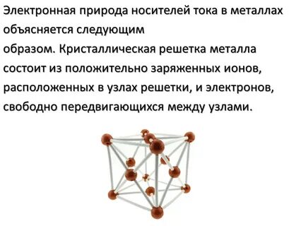 Природа тока