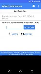 Registration information