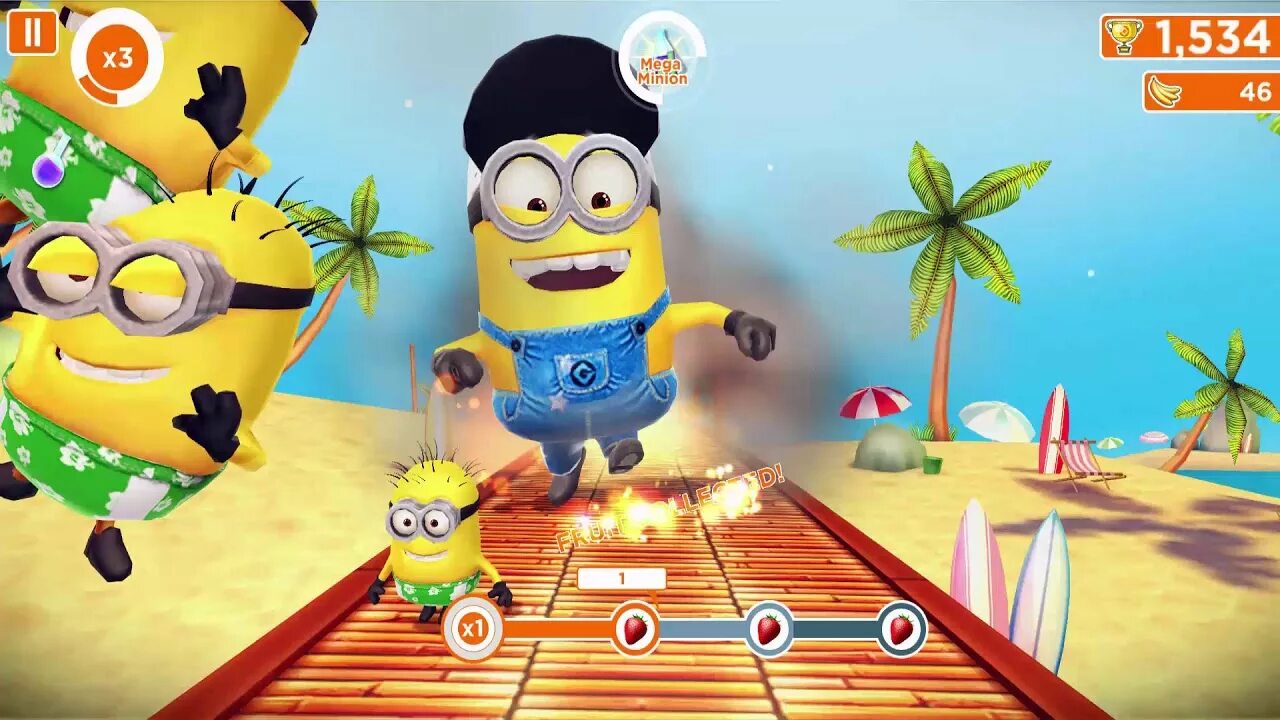 Миньоны игра на телефон. Despicable me 2 Minion Rush. Minion Rush игра. Игра Миньоны РАН. Minion Rush на ps4.