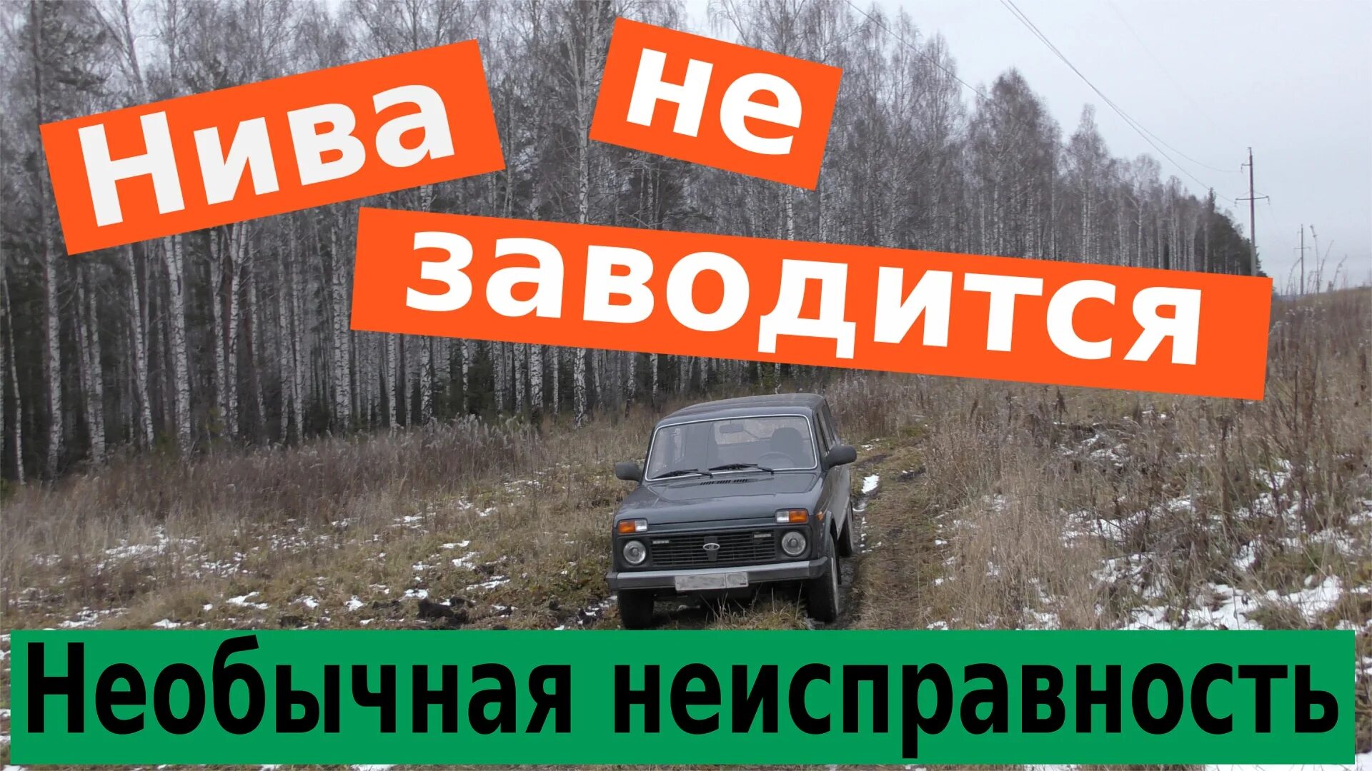 Не заводится нива инжектор. Нива не заводится.
