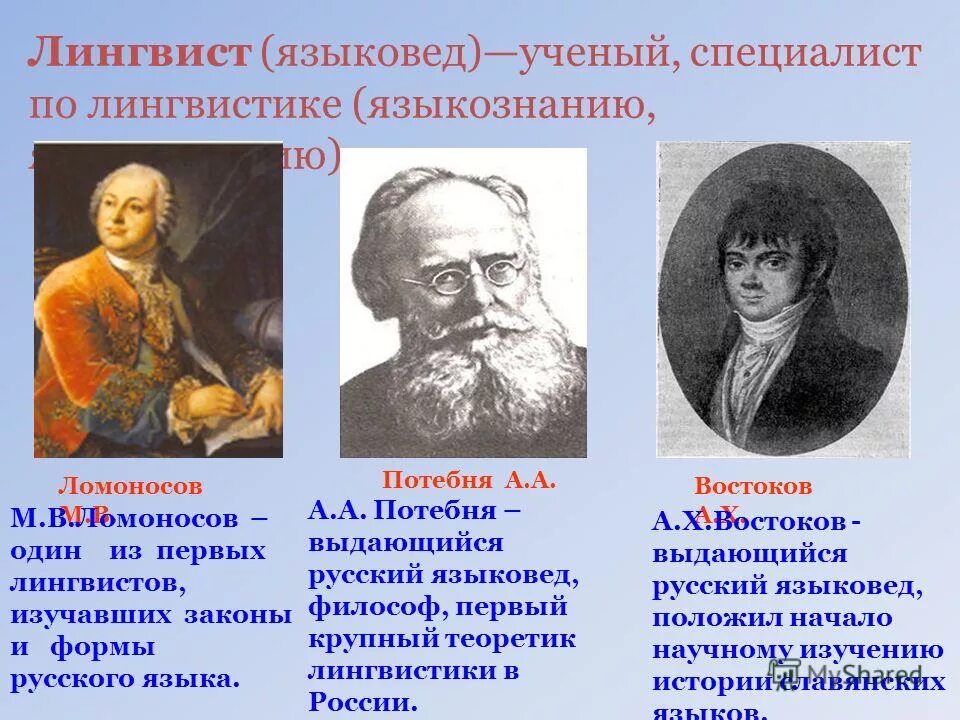 русские ученые лингвисты. а. фортунатов. вклад ученых в изучение старославянского языка. срезневский измаил иванович лингвист.