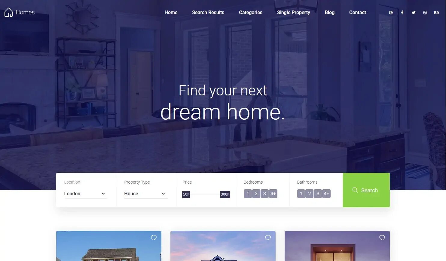 Шаблон Home. Real Estate website. Real Estate website Template. Website Realty. Site list ru