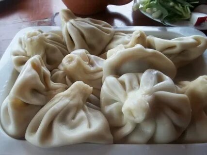 Хинкали разные