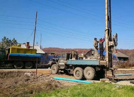 Отдельная буровая скважина