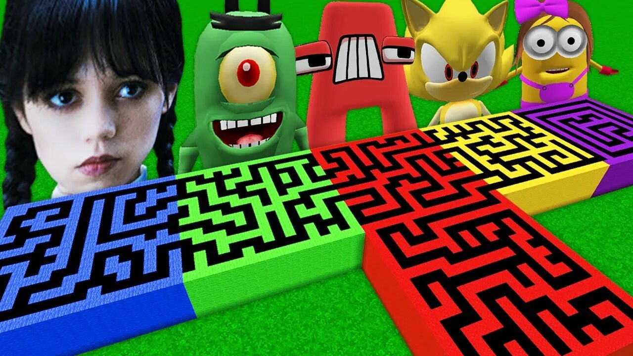 Майнкрафт радужных друзей. В майнкрафте. Включи зомбак в лабиринтах. Фнаф 2 но только в игре майнкрафт. Фиксаблоки.