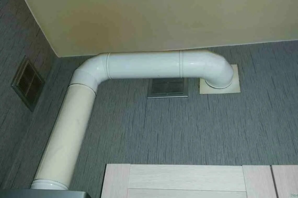 Кухонная вытяжка с выводом в вентиляцию 60 teka c-63235-c. Вентиляция в частном доме. Труба для приточной вентиляции. Гофра дкс 110 для вытяжки. Воздуховоды для вентиляции в частном доме.