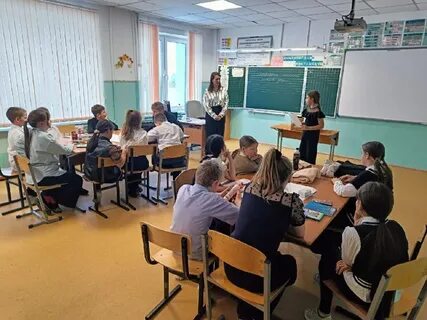 Школьники в воспитательных мероприятиях
