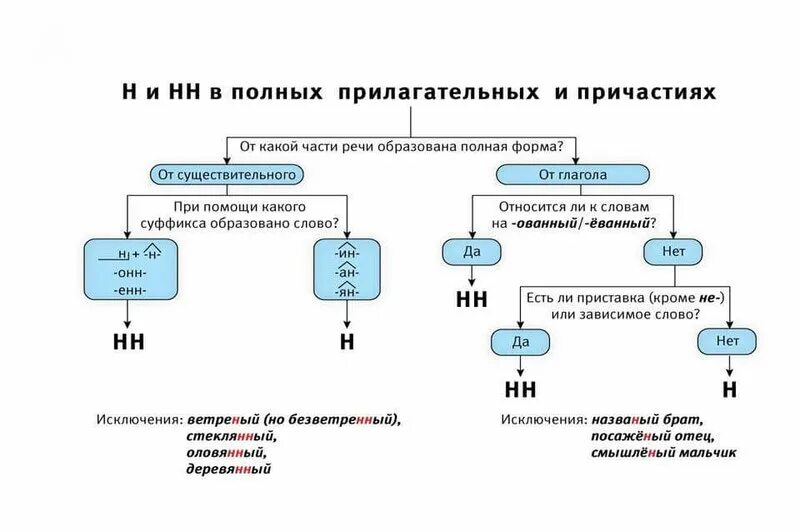 Н и нн в частях речи. Правило написания н и нн в разных частях. алгоритм правописания н и нн в разных частях речи. когда пишется н и нн в разных частях речи таблица. правописание 1 и 2 нн в разных частях речи.
