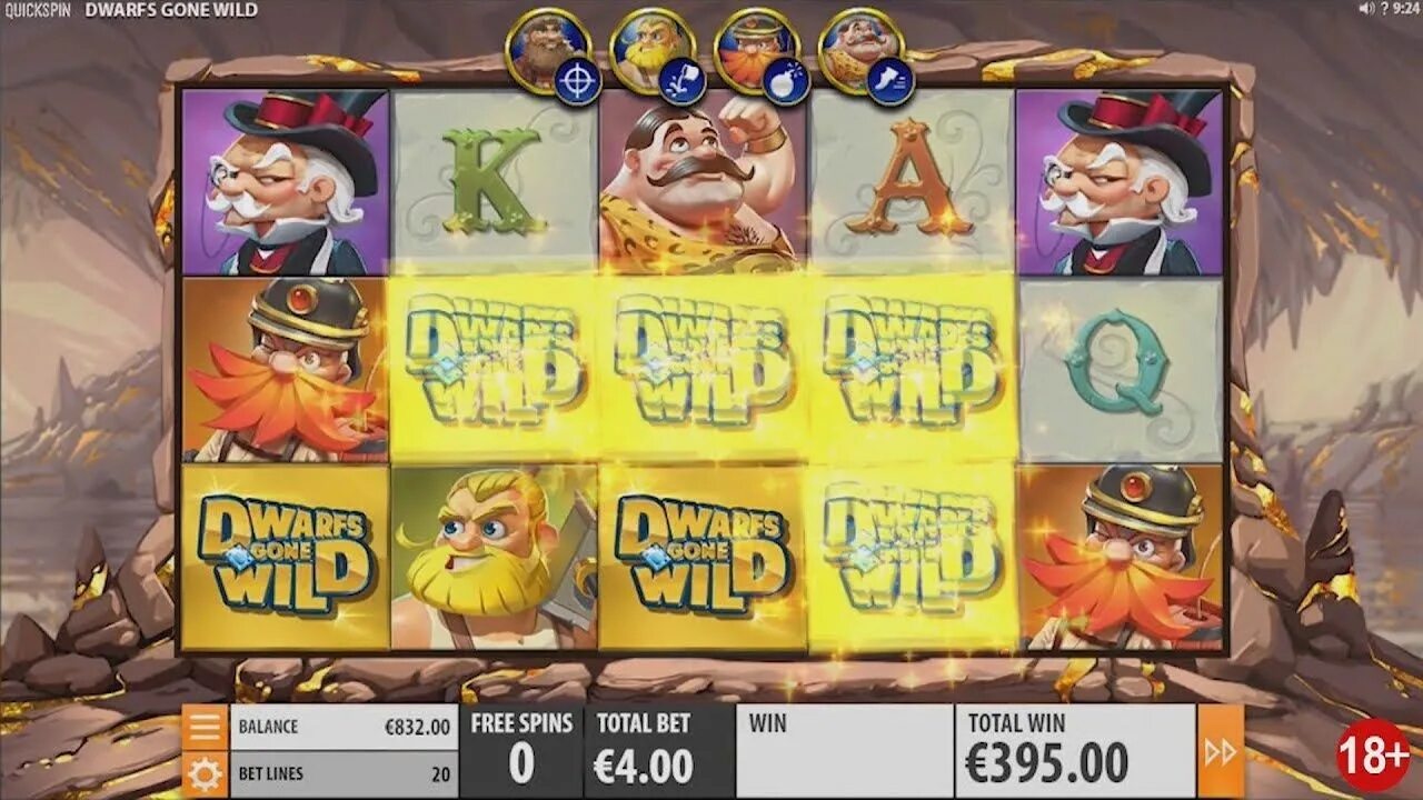 Dwarfs gone wild. Greta goes wild slot. slots twitch the dwarf.