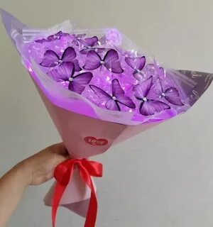 Букет с подсветкой