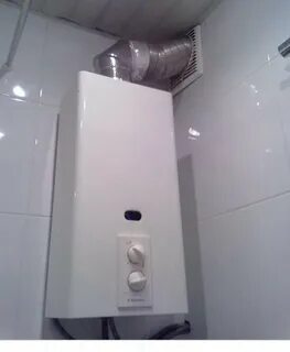 Можно устанавливать газовую колонку в ванной