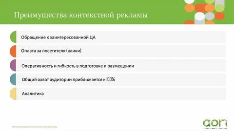 Автоматизация контекста